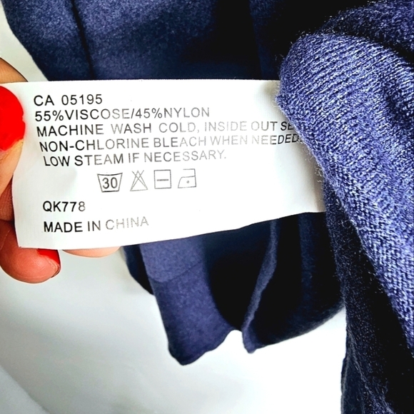 Picadilly Cap Sleeve Soft Knit Women's Pullover Poncho Blouse One Size - Picture 5 of 6